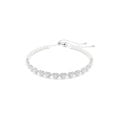 Ariana Grande x Swarovski Tennis gerdanlık, Karışık kesimler, Kalp, Beyaz, Rodyum kaplama