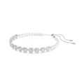 Ariana Grande x Swarovski Tennis gerdanlık, Karışık kesimler, Kalp, Beyaz, Rodyum kaplama
