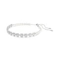 Ariana Grande x Swarovski Tennis gerdanlık, Karışık kesimler, Kalp, Beyaz, Rodyum kaplama