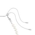 Ariana Grande x Swarovski Tennis gerdanlık, Karışık kesimler, Kalp, Beyaz, Rodyum kaplama