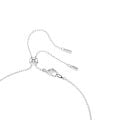 Ariana Grande x Swarovski Y-Kolye, Karışık kesimler, Kalp, Beyaz, Rodyum kaplama