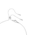 Ariana Grande x Swarovski Y-Kolye, Karışık kesimler, Kalp, Beyaz, Rodyum kaplama