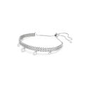 Ariana Grande x Swarovski Bileklik, Kristal inci, Yuvarlak kesim, Beyaz, Rodyum kaplama M
