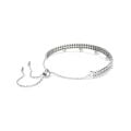 Ariana Grande x Swarovski Bileklik, Kristal inci, Yuvarlak kesim, Beyaz, Rodyum kaplama M
