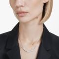 Matrix Kolye, Yuvarlak kesimlerin renk geçişleri, Beyaz, Rodyum kaplama