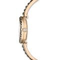 Matrix Bilezik Saat, İsviçre Yapımı, Kristal bilezik, Gri, Rose altın tonlu kaplama