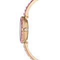 Matrix Bilezik Saat, İsviçre Yapımı, Kristal bilezik, Pembe, Rose altın tonlu kaplama