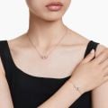 Hyperbola Set, Infinity, Beyaz, Pembe altın rengi kaplama