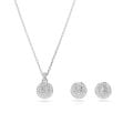 Sublima Set, Beyaz, Rodyum kaplama
