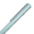 Crystal Shimmer Tükenmez Kalem, Mavi lakeli, krom kaplama