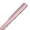 Crystal Shimmer Tükenmez Kalem, Pembe lakeli, krom kaplama