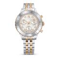 Octea Chrono Saat, İsviçre Üretimi, Metal bileklik, Rose Altın tonu, Karışık metal yüzey