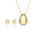 Sublima Set, Set (2), Armut kesim, Kırmızı, 18k altın rengi yüzey
