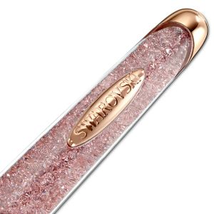 Crystalline Nova Tükenmez Kalem, Pembe, Pembe altın rengi kaplama