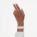 Curiosa Bangle Saat, Kristal bileklik, Gümüş Rengi, Paslanmaz çelik