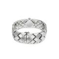 Curiosa Bangle Saat, Kristal bileklik, Gümüş Rengi, Paslanmaz çelik