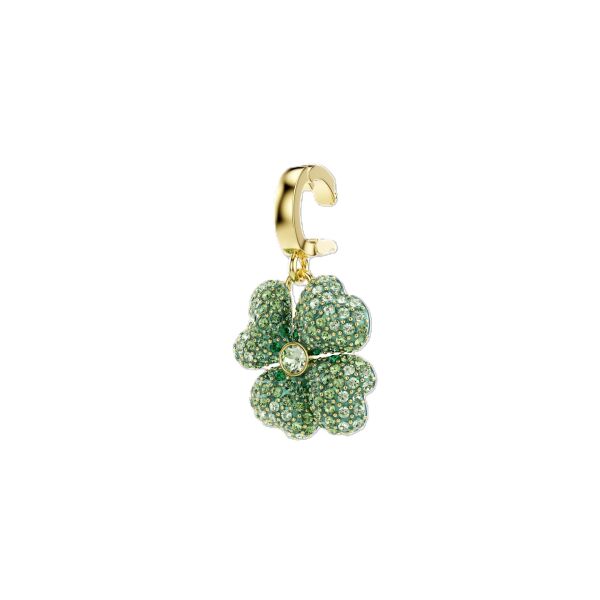 Idyllia Charm, Yonca, Yeşil, Altın rengi kaplama