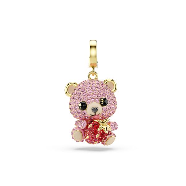 Idyllia Charm, Karışık kesimler, Ayıcık, Pembe, Altın rengi kaplama