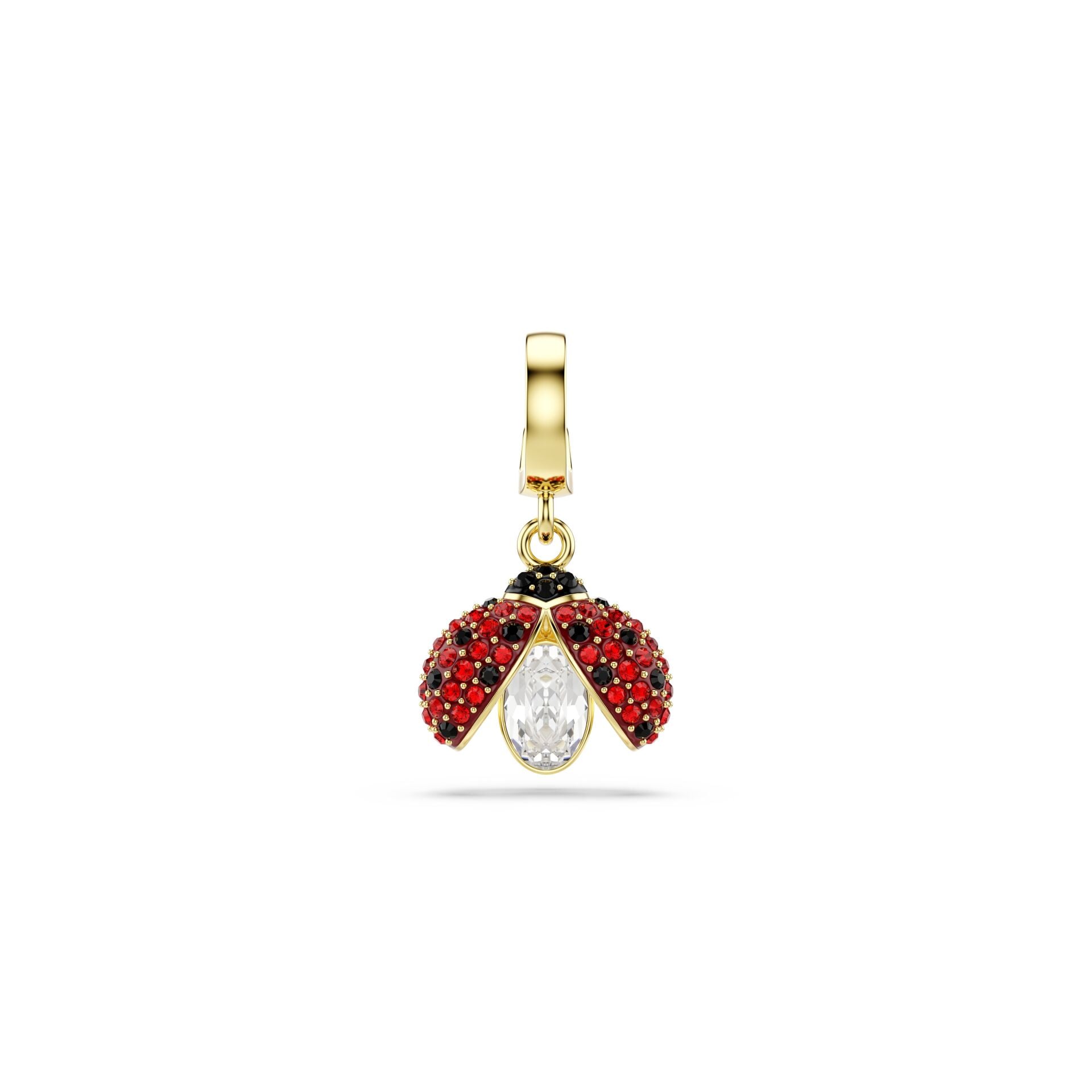 Idyllia Charm, Karışık kesimler, Uğur böceği, Kırmızı, Altın rengi kaplama