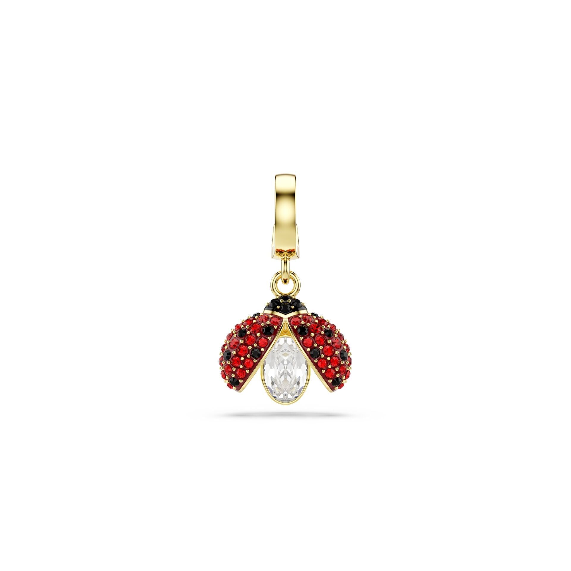 Idyllia Charm, Karışık kesimler, Uğur böceği, Kırmızı, Altın rengi kaplama