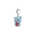 Idyllia Charm, Karışık kesimler, Ayıcık, Mavi, Rodyum kaplama