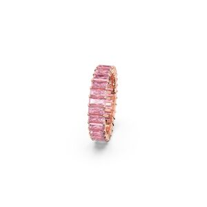 Matrix Yüzük, Baget kesim, Pembe, Pembe altın rengi kaplama 55