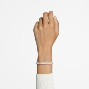 Dextera Bileklik, Sekizgen, Pavé, Beyaz, Pembe altın rengi kaplama S