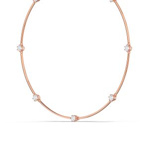 Constella Kolye, Beyaz, Pembe Altın Rengi Kaplama