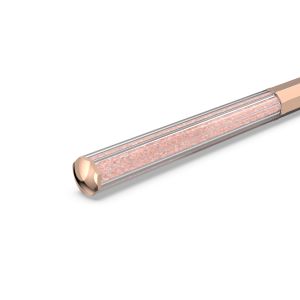 Crystalline Tükenmez Kalem, Sekizgen şekil, Rose Altın tonu, Pembe altın rengi kaplama