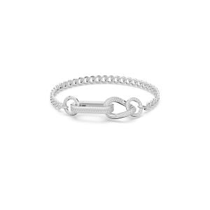 Dextera Bileklik, Pavé, Karışık bağlantılar, Beyaz, Rodyum kaplama M - 5642598