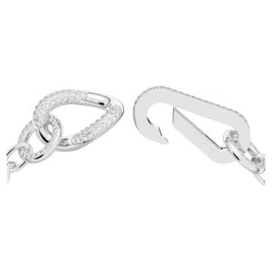 Dextera Bileklik, Pavé, Karışık bağlantılar, Beyaz, Rodyum kaplama M - 5642598