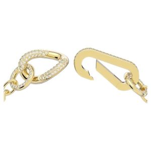 Dextera Bileklik, Pavé, Karışık bağlantılar, Beyaz, Altın rengi kaplama XL - 5642601