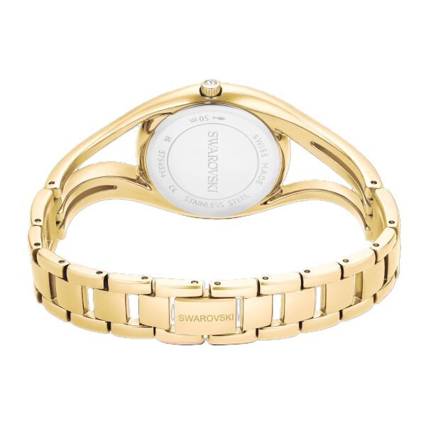 Hyperbola bangle Saat, İsviçre Üretimi, Metal bileklik, Altın Rengi, Altın rengi yüzey