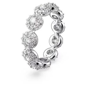Una Yüzük, Pavé, Beyaz, Rodyum kaplama 60 - 5642607