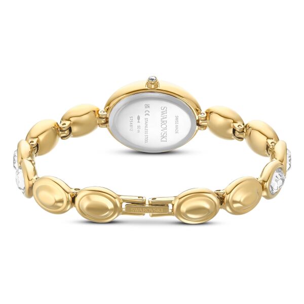 Imber oval Saat, İsviçre Üretimi, Metal bileklik, Altın Rengi, Altın rengi yüzey
