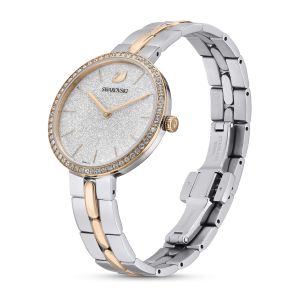 Cosmopolitan Saat, Metal bileklik, Beyaz, Pembe altın rengi yüzey - 5644081