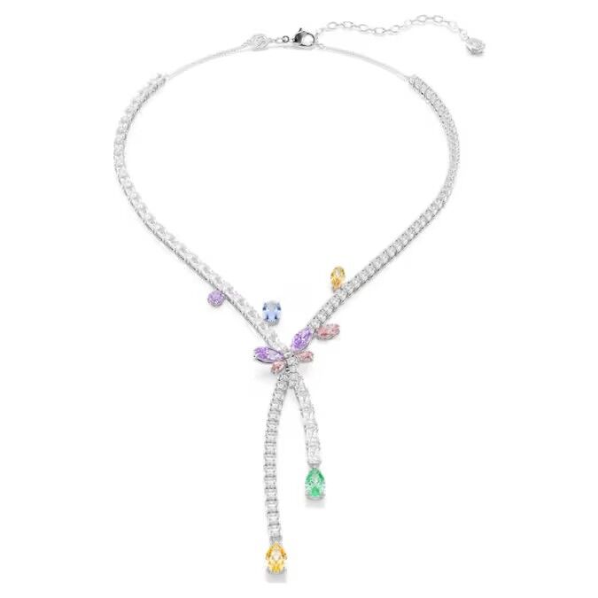 Ariana Grande x Swarovski Kolye, Karışık kesimler, Yusufçuk, Çok renkli, Rodyum kaplama