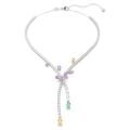 Ariana Grande x Swarovski Kolye, Karışık kesimler, Yusufçuk, Çok renkli, Rodyum kaplama