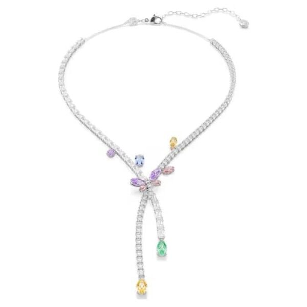 Ariana Grande x Swarovski Kolye, Karışık kesimler, Yusufçuk, Çok renkli, Rodyum kaplama