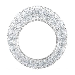 Hyperbola Kokteyl Yüzüğü, Beyaz, Rodyum kaplama 55