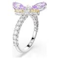Ariana Grande x Swarovski Motif Yüzük, Karışık kesimler, Yusufçuk, Çok renkli, Rodyum kaplama 60