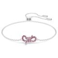 Lifelong Bow Bileklik, Fiyonk, Pembe, Rodyum kaplama M