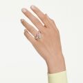 Ariana Grande x Swarovski Açık Yüzük, Karışık kesimler, Çok renkli, Rodyum kaplama 60