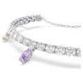 Ariana Grande x Swarovski Tennis bileklik, Karışık kesimler, Çok renkli, Rodyum kaplama