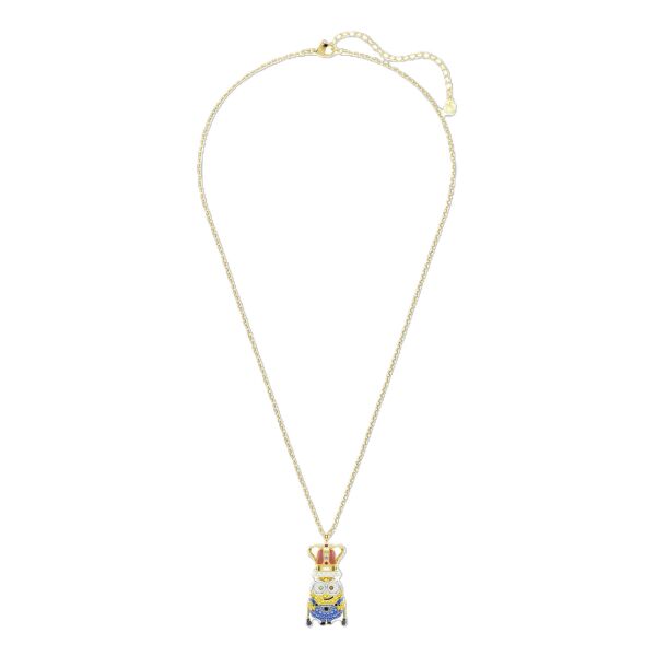 Minions King Bob Kolye, Pavé, Çok renkli, Altın rengi kaplama