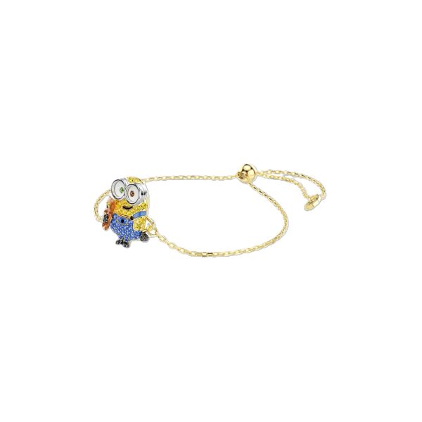 Minions Bob Bileklik, Pavé, Çok renkli, Altın rengi kaplama