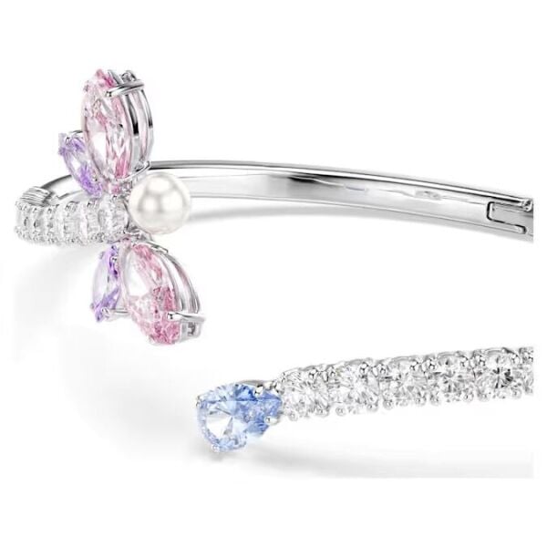 Ariana Grande x Swarovski Bileklik, Karışık kesimler, Yusufçuk, Çok renkli, Rodyum kaplama M