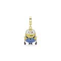 Minions Bob Charm, Pavé, Çok renkli, Altın rengi kaplama