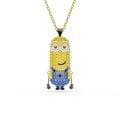 Minions Kevin Kolye, Pavé, Çok renkli, Altın rengi kaplama
