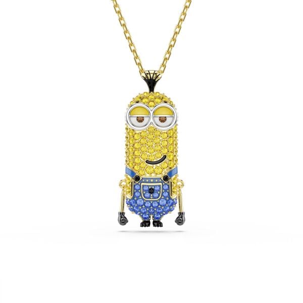 Minions Kevin Kolye, Pavé, Çok renkli, Altın rengi kaplama